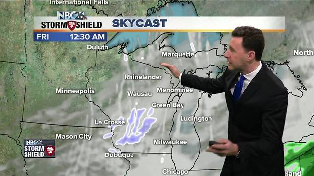 Michael Fish's NBC26 Storm Shield weather forecast