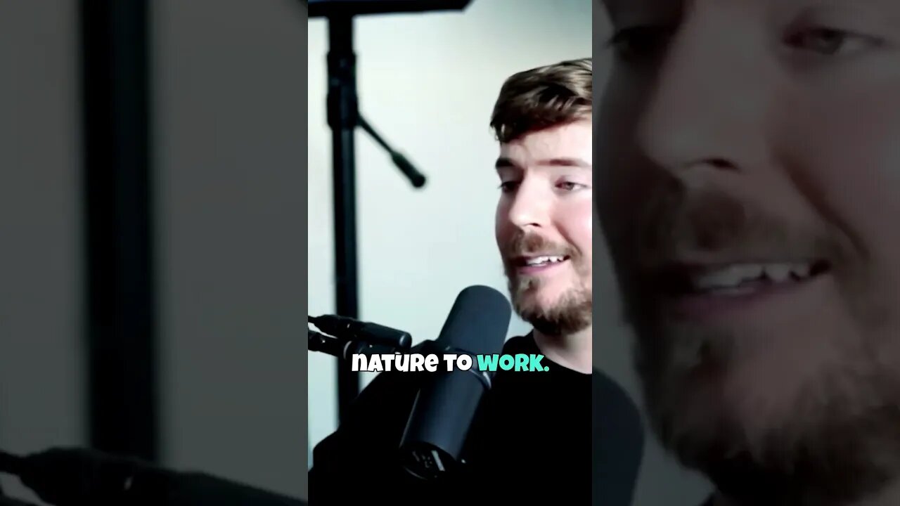 Mr Beast DEPRESSED if he doesn't work | subscibe