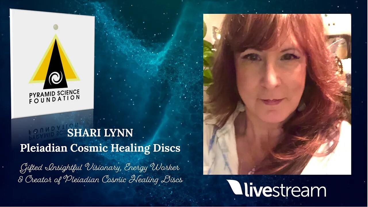 Shari Lynn and her Pleiadian Cosmic Healing Discs