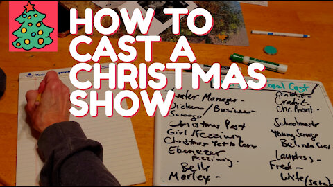 Casting A Christmas Carol - How to Cast a Theatre Production