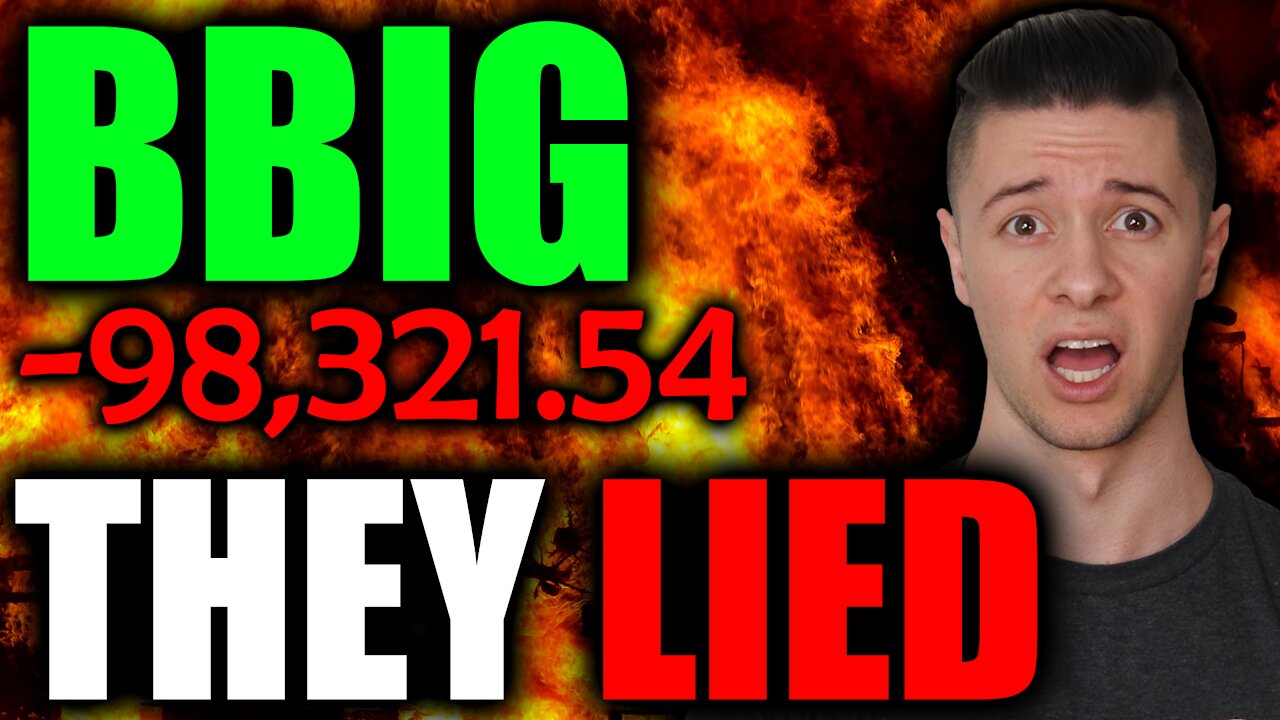 BBIG Stock MANIPULATION REVEALED | KNOW THIS