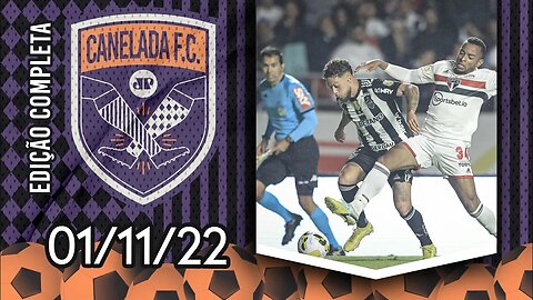 São Paulo EMPATA com Atlético-MG e PERDE CHANCE de ENTRAR no G-6! | CANELADA (01/11/22)
