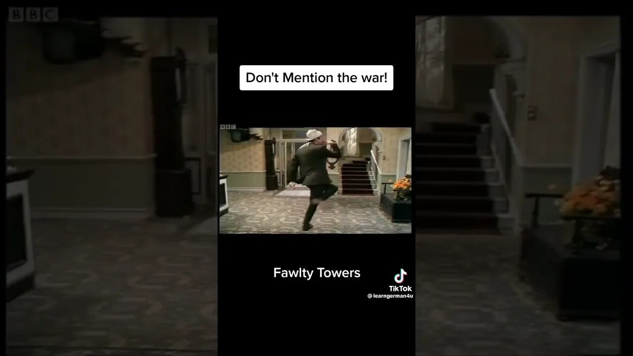 Don’t Mention The War Fawlty Towers Classic Comedy PT2 #FawltyTowers #Classic #British #Comedy