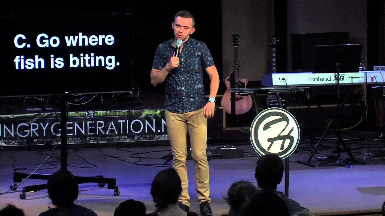 Go where the fish is biting