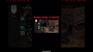 Reda’s Daily 11/20/22