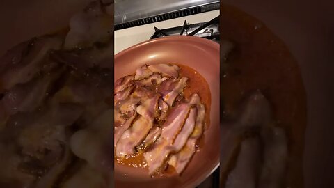 Making Jalapeño bacon.