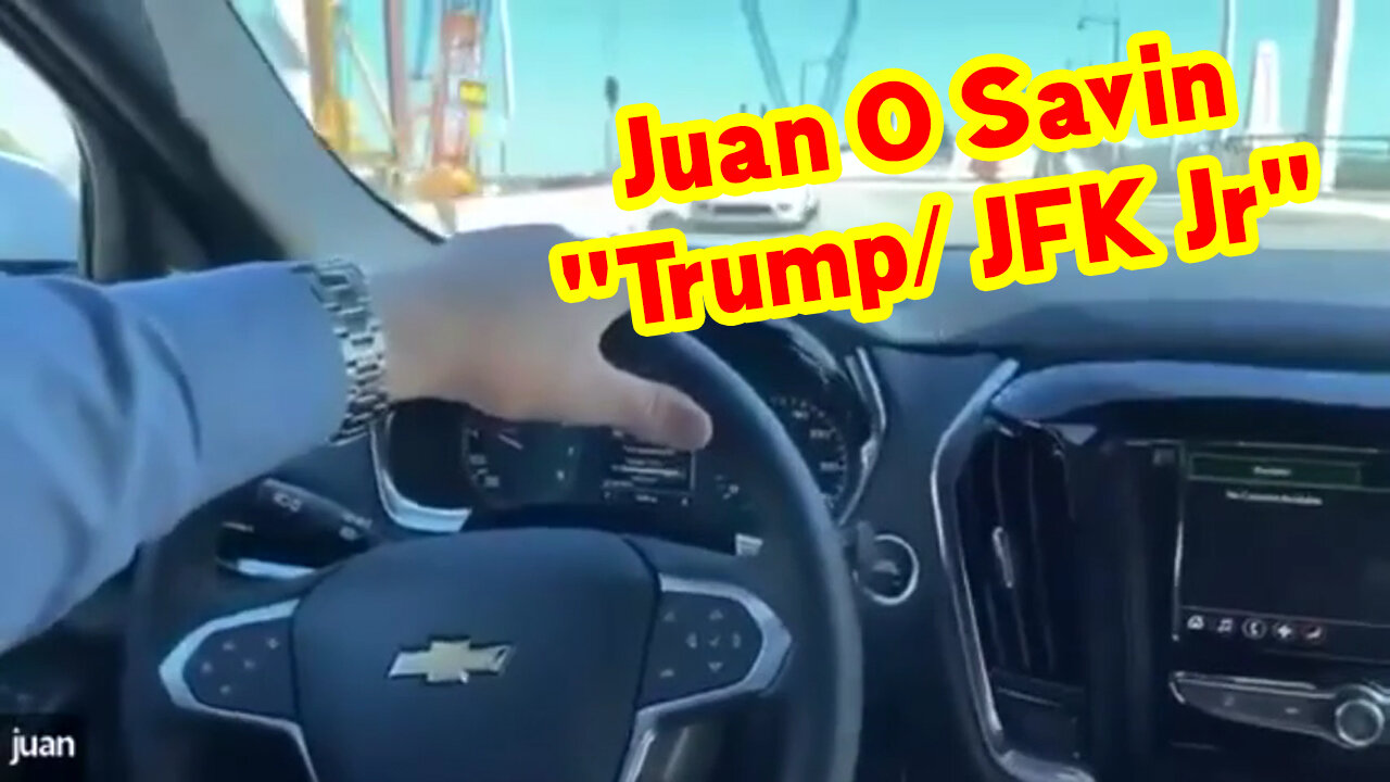 Juan O Savin HUGE "Trump/ JFK Jr"