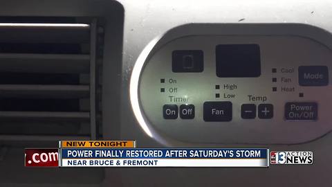 Power restored after storm knocked out electricity to elderly, disabled people for three days