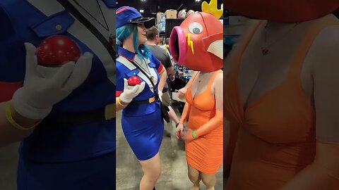 Officer Jenny and Magic Carp | Pokemon