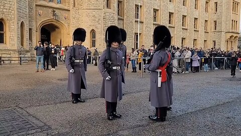 Inspection shuffel in line #horseguardsparade