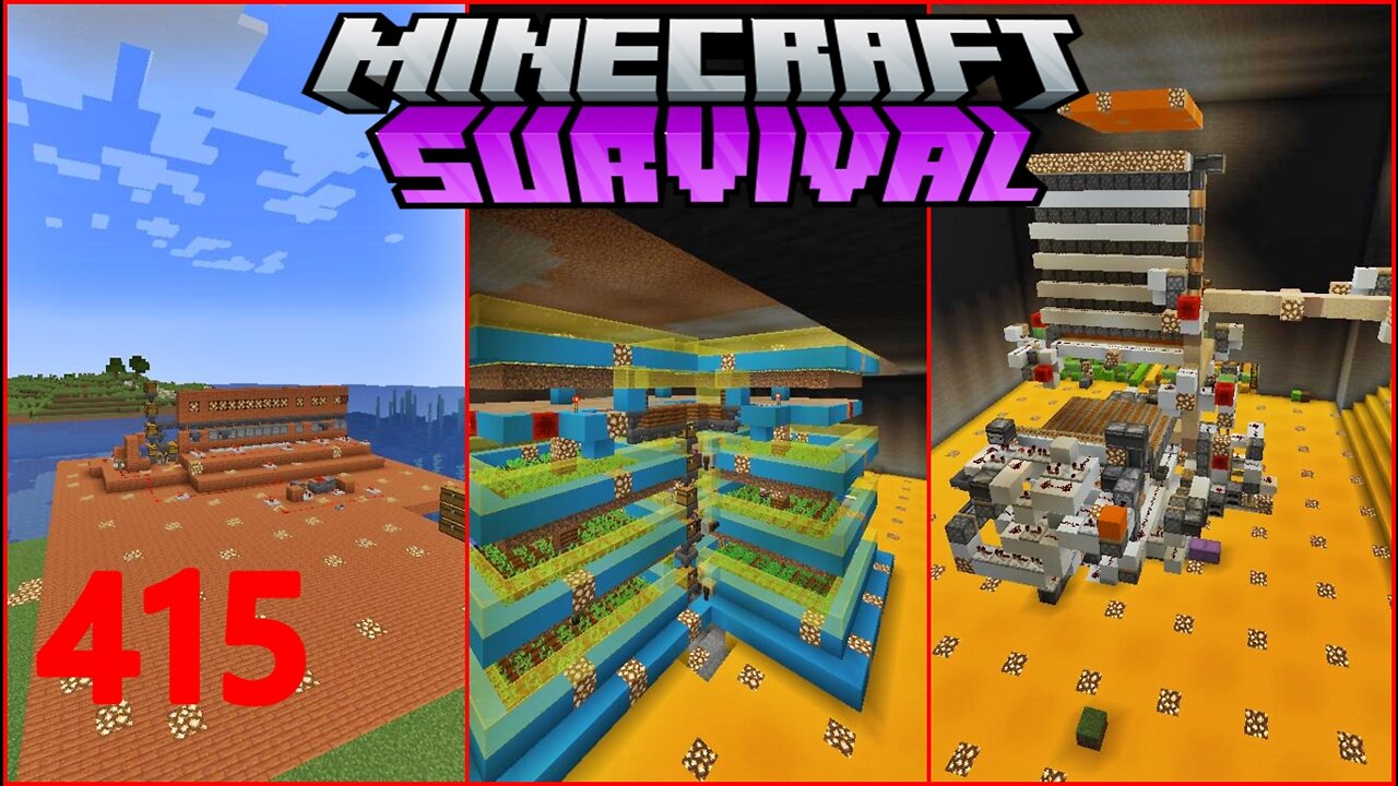 MINECRAFT SURVIVAL 1.19.1 QUEBRANDO FARMS VELHAS-#415