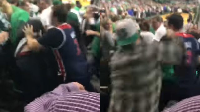 Wizards Fan Leaves Celtics Fan a BLOODY Mess After Fight During Game 7