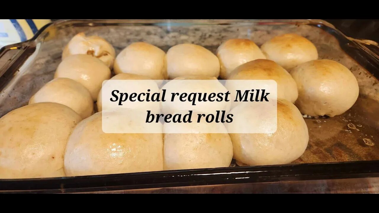 Special request Milk bread rolls