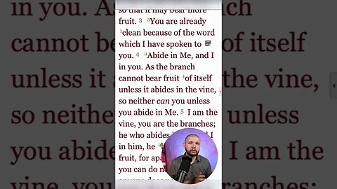 I Am The True Vine - John 15:1-3