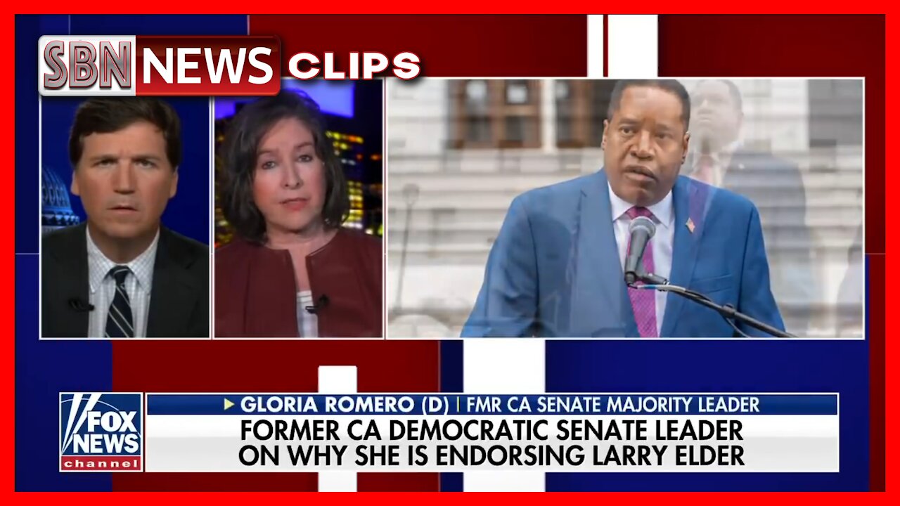 Former California Democrat Leader Backing Larry Elder for Governor - 3403