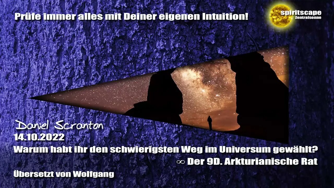 Warum habt ihr den schwierigsten Weg im Universum gewählt? – Der 9D Arkturianische Rat