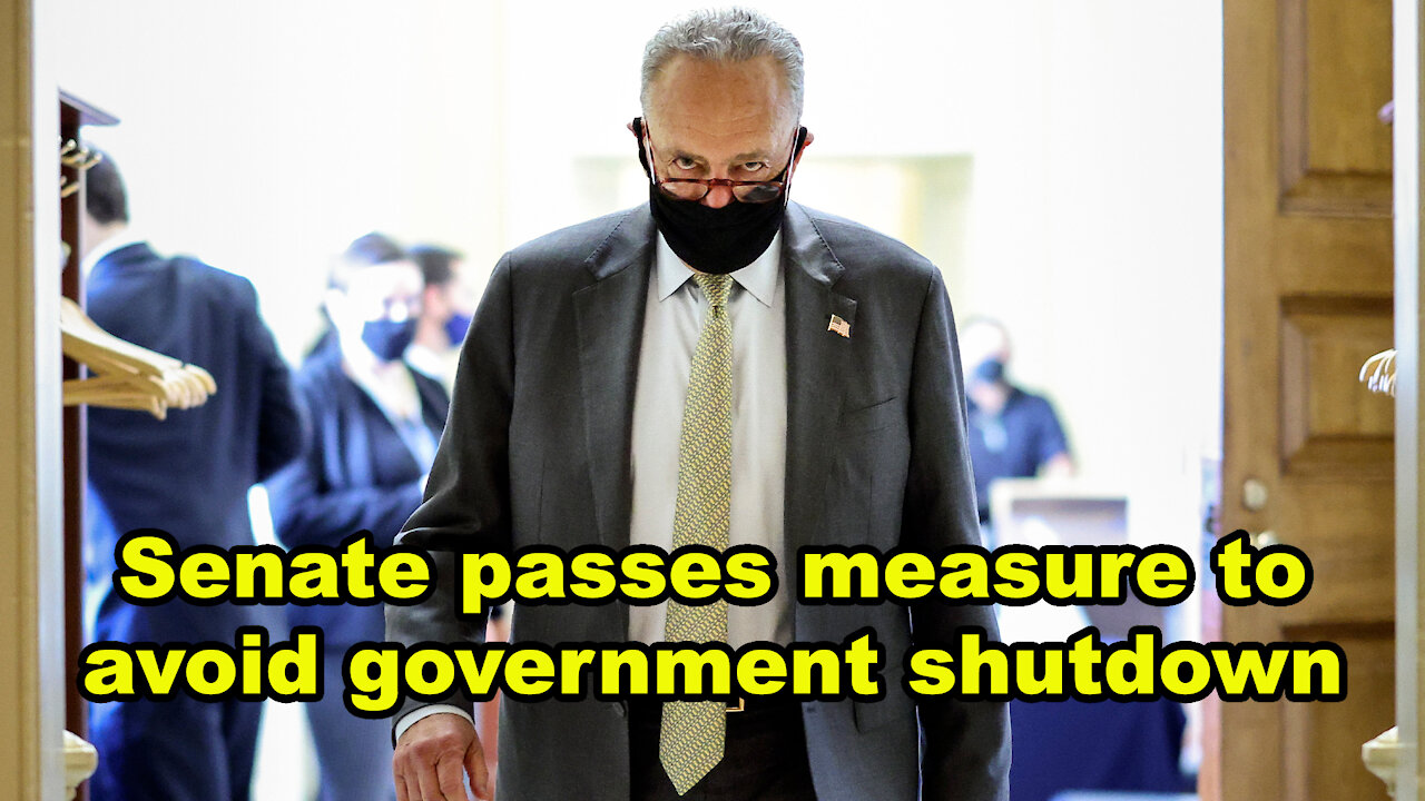 Senate passes measure to avoid government shutdown - Just the News Now
