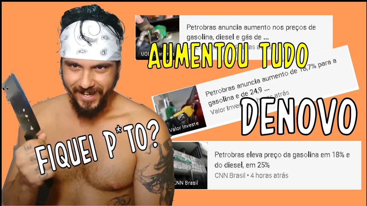 AUMENTO DA GASOLINA E DO GÁS | DIETA | DICAS [VLOG #2]