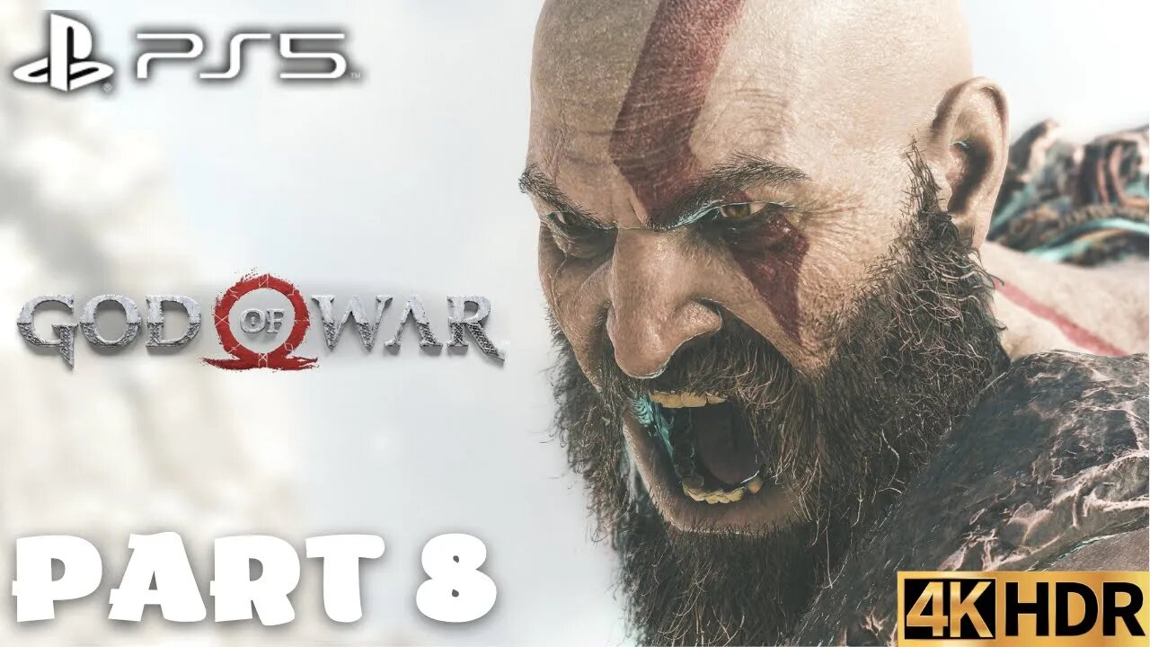 Up The Mountain | God of War New Game+ Story Walkthrough Gameplay Part 8 | PS5, PS4 | 4K HDR