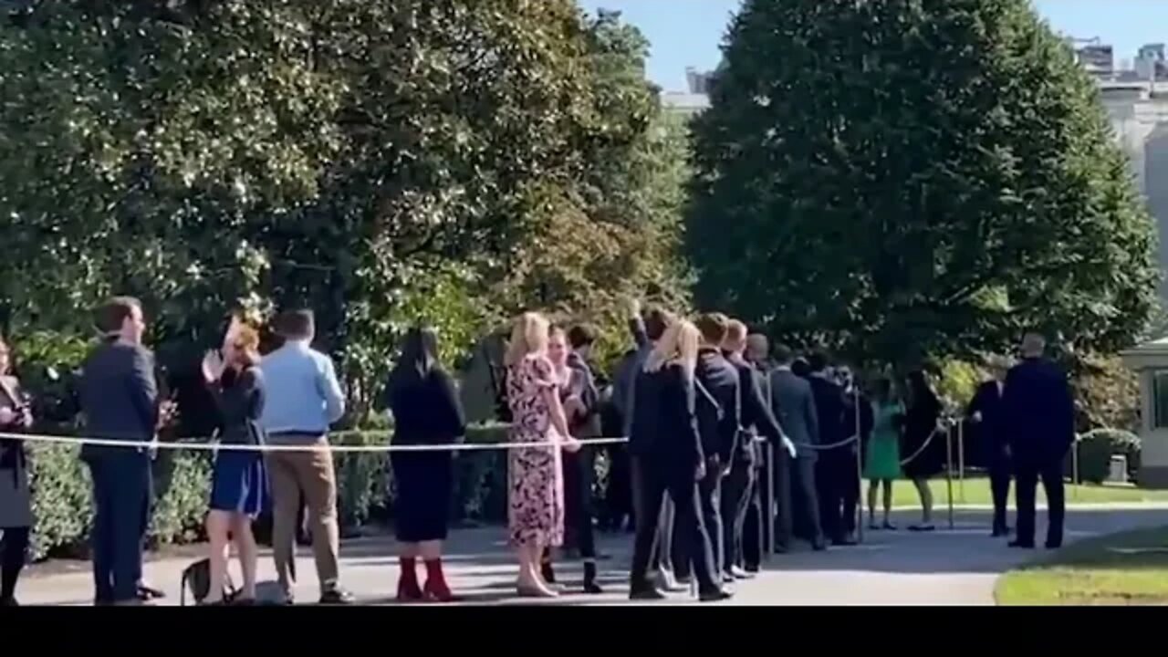 Joe Runs Away From Reporters...