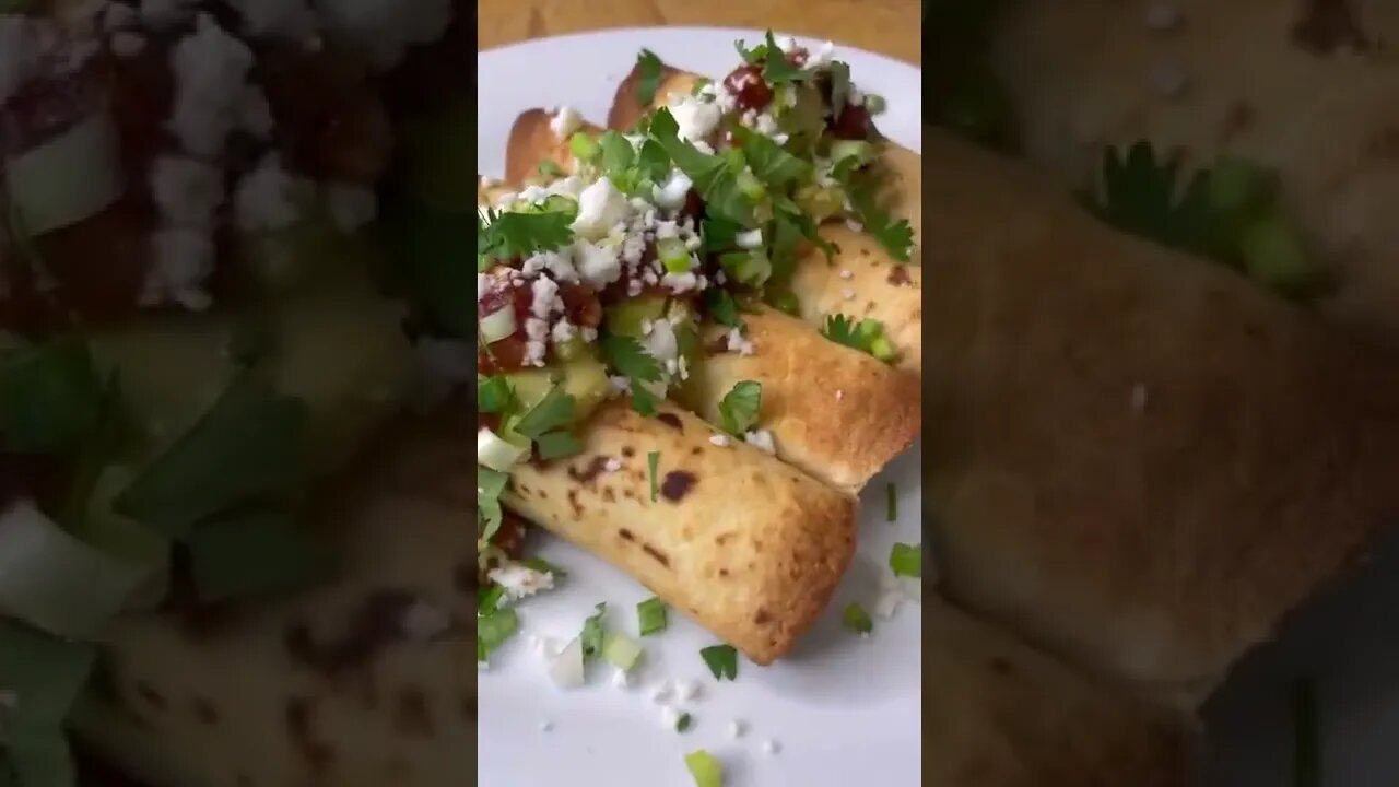 Low Carb Taquitos | FREE Keto Recipe (Link In Description) #Shorts