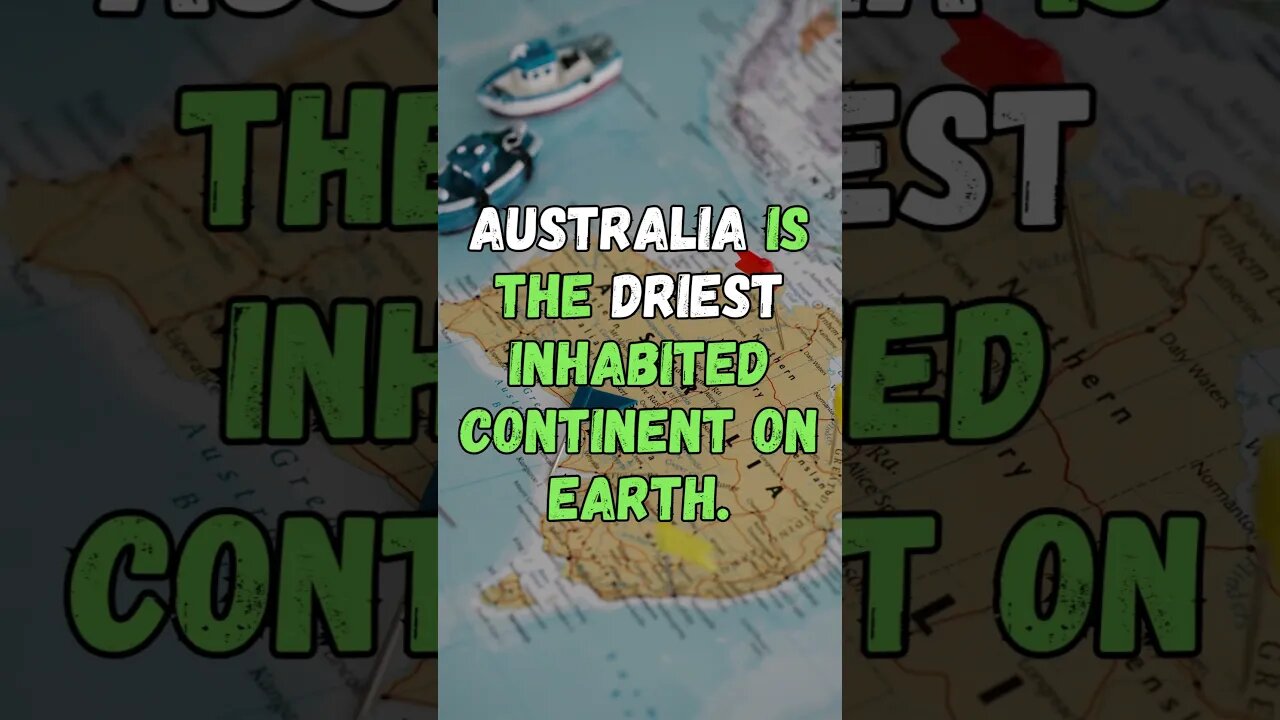 🌏Discover Fascinating Nature Facts👀#shorts #shortsfact #naturefacts #australia #dry #continent