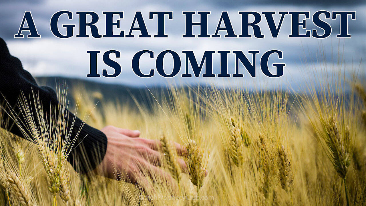 A Great Harvest is Coming 10/01/2021