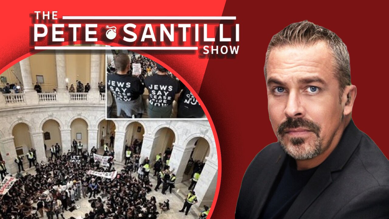 Capitol Police Allowed “Global Intifada” Into Building [THE PETE SANTILLI SHOW #3785 10.19.23@8AM]