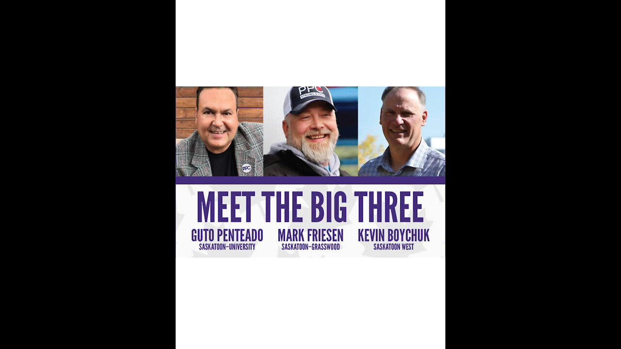 Saskatoon's Big 3 Round Table Discussion without the Round Table