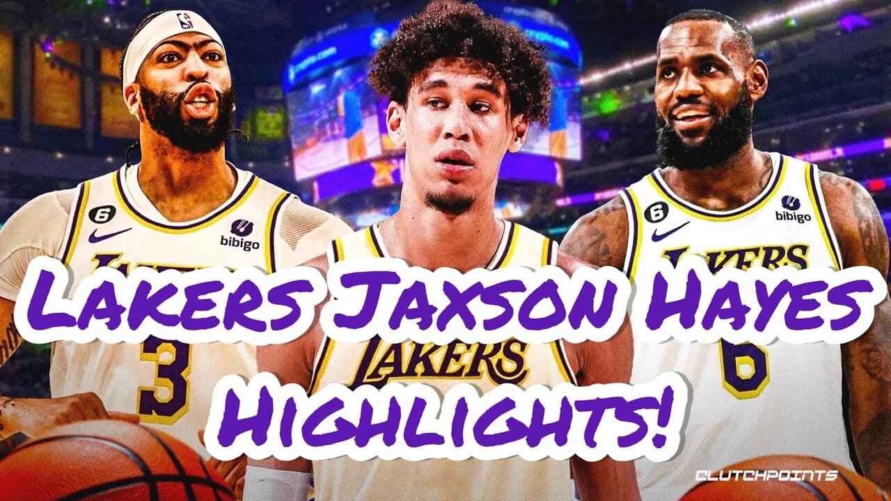 New Lakers Jaxson Hayes Highlights