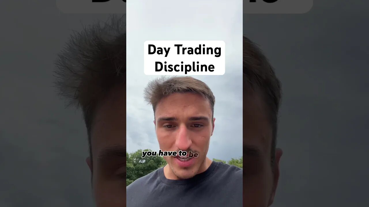 Day Traders MUST Have Discipline! #daytrading #forextrading #forex #daytradingtips