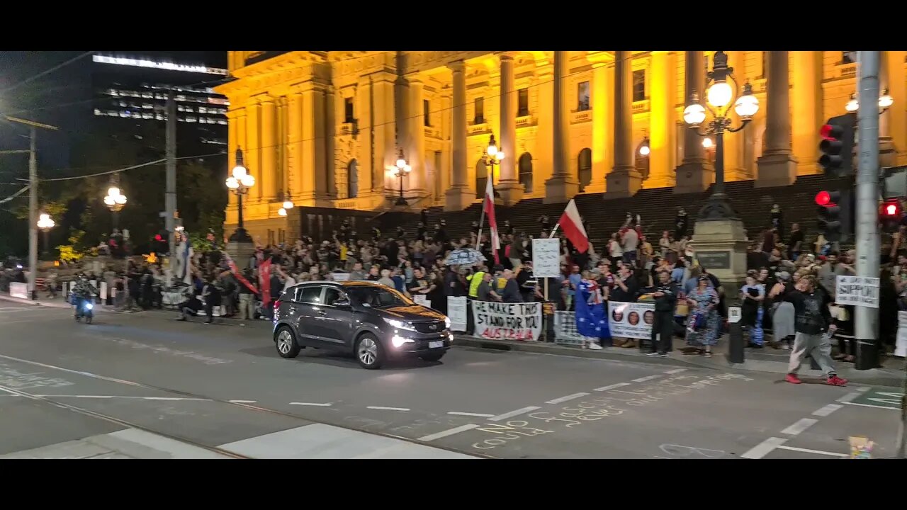 LIVE - Protest Melbourne NOW