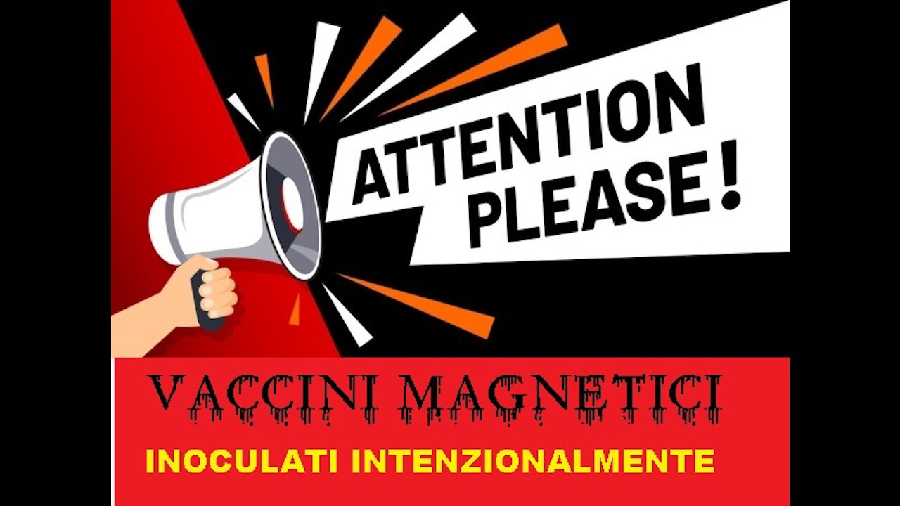 ESCLUSIVO: Magnetismo INTENZIONALMENTE aggiunto al vaccino anticovid! Vaers manipolato