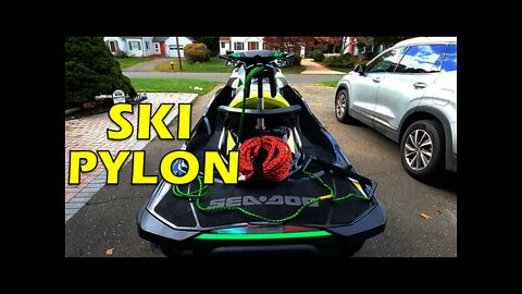 Sea Doo Ski Pylon Installed - First Impressions