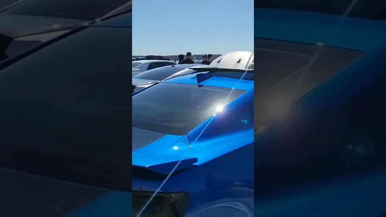 180+ CARS!! HUGE MEET!! Full video on channel @highlydriven_ #beach #carmeet #carsandcoffee #carshow