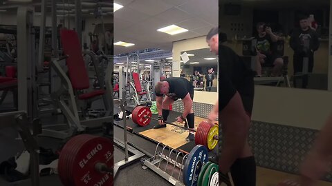 Terry Hollands saiu da aposentadoria e já está levantando 400kg de novo. #Shorts