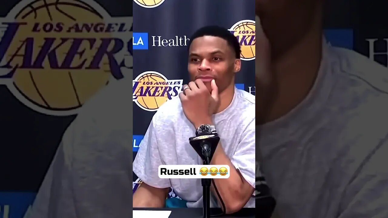 Russell Westbrook SHOCKED By A Reporter