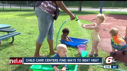 Day care center takes extra precautions during excessive heat