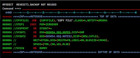 Mainframe JCL for PC Nerds