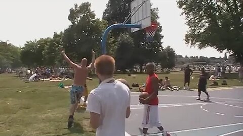 The Flamboyant Basketball Player