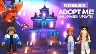 Halloween Update + Lava Dragon Giveaway! [Roblox Adopt Me]