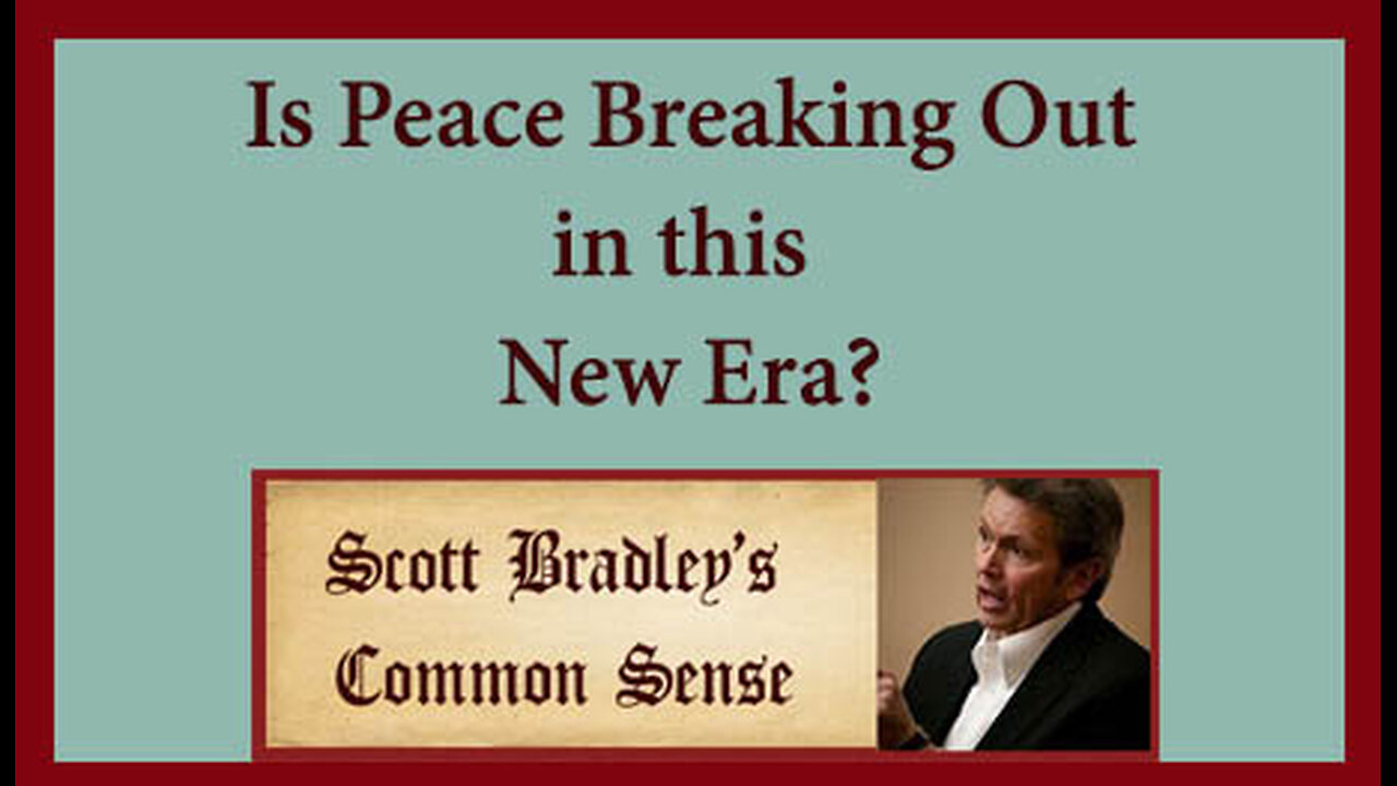 Is Peace Breaking Out in this New Era?