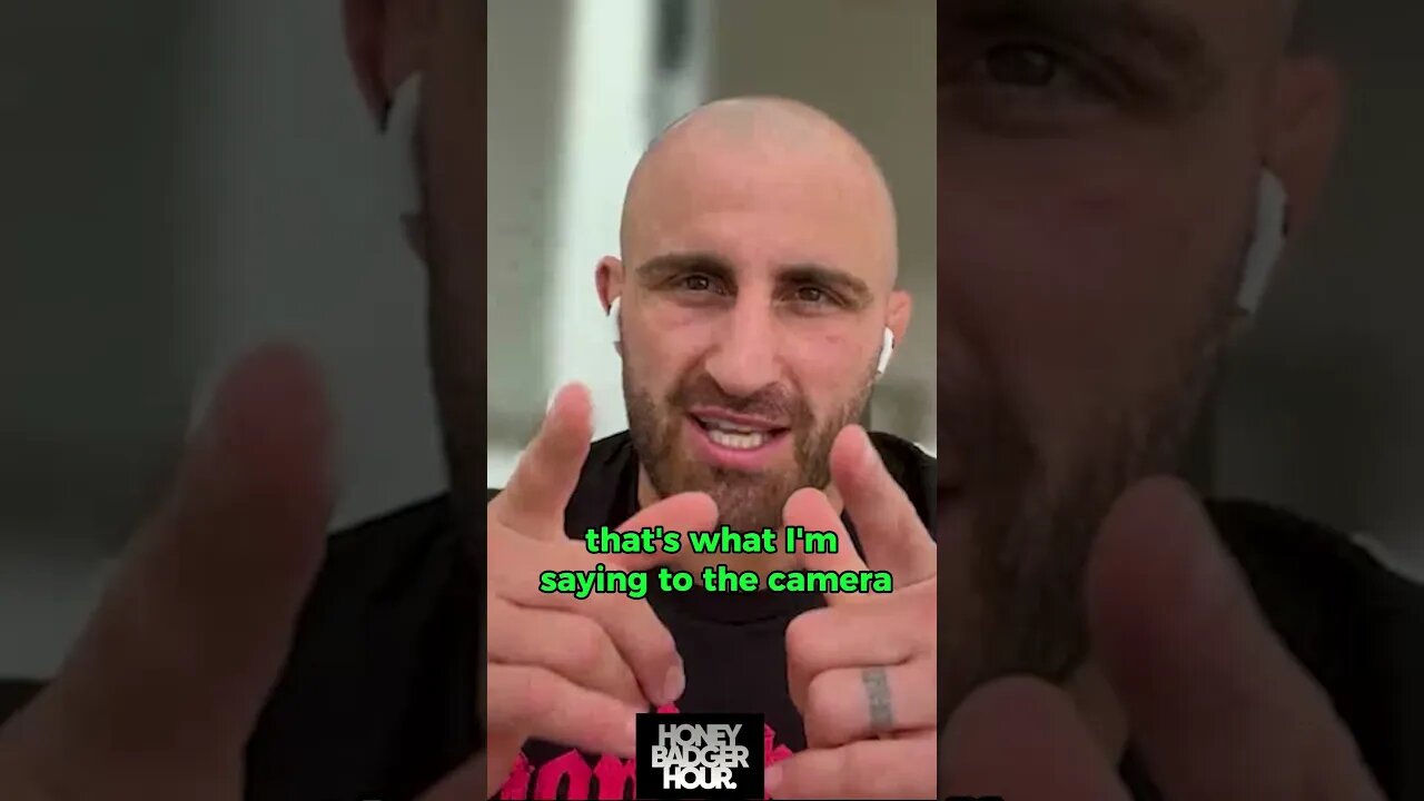 Alexander Volkanovski ‘I use that energy’ #honeybadgerhour #alexvolkanovski