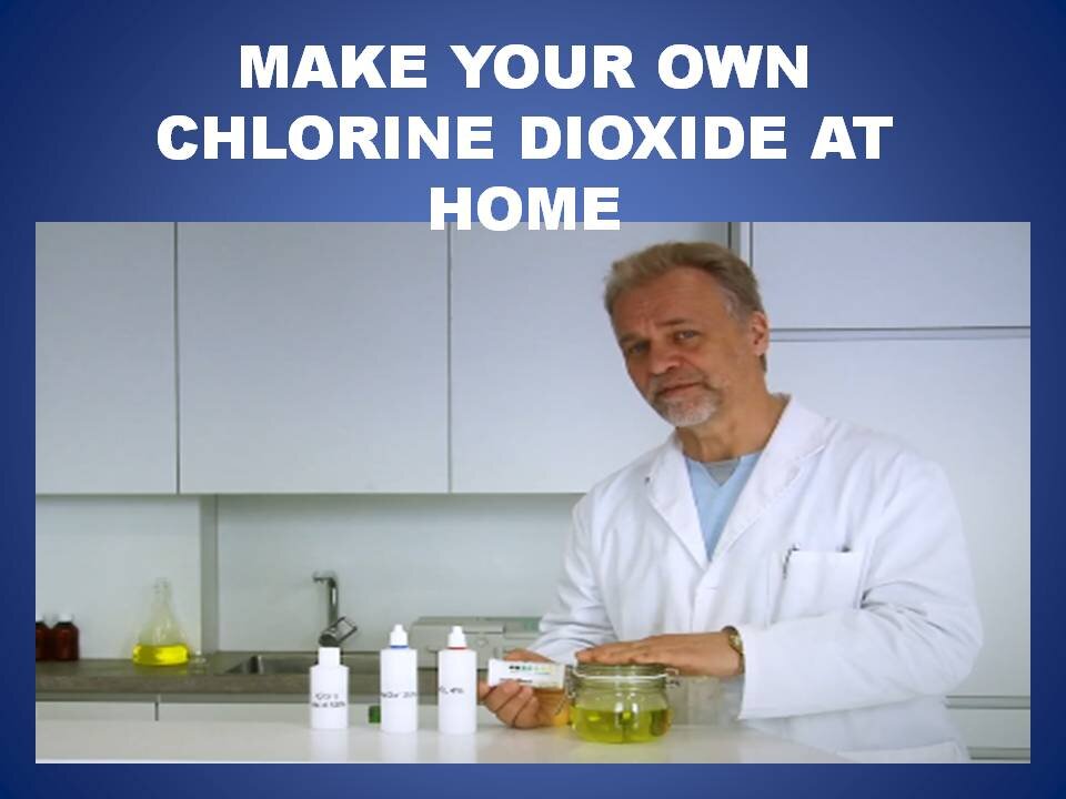 CHLORINE DIOXIDE HOME RECIPE