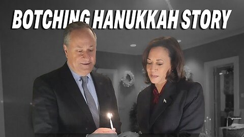 VP HARRIS'S HUSBAND FACES BACKLASH FOR BOTCHING HANUKKAH STORY IN DELETED POST