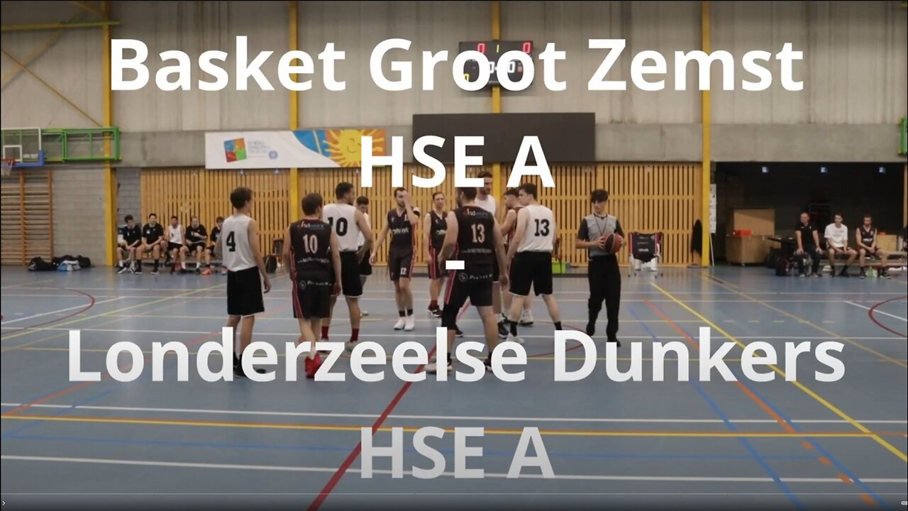 Basket Groot Zemst HSE A - Londerzeelse Dunkers HSE A - 07 oktober 2023