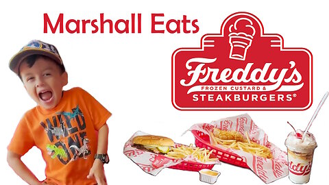 Marshall Eats Freddy's - Midwest USA Fast Food!