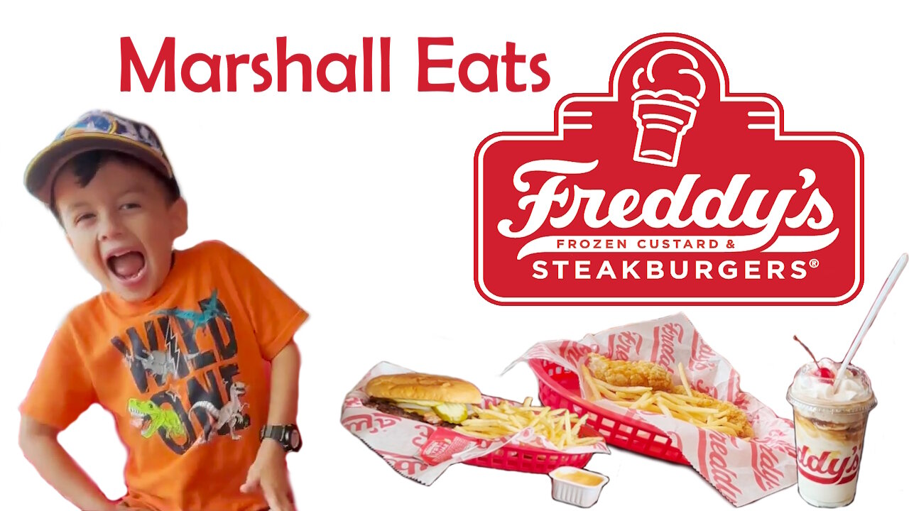 Marshall Eats Freddy's - Midwest USA Fast Food!