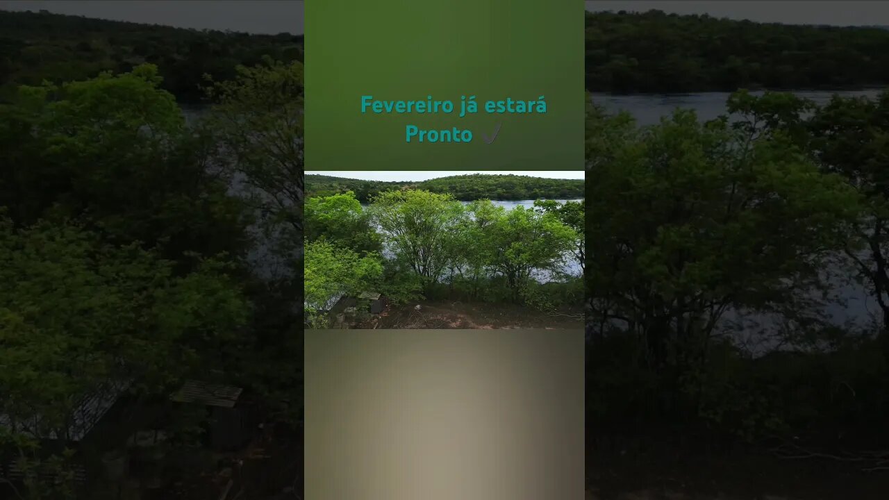 Em obras ! Em Breve Rancho Reserva Prado rancho Três Marias pescaria e lazer #riosãofrancisco