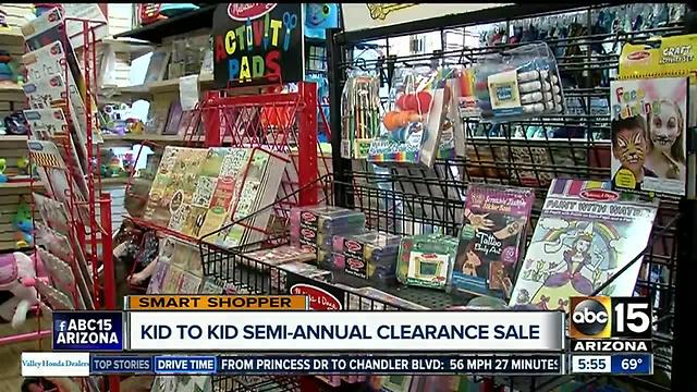 Smart Shopper as a clearance sale for you at Kid to Kid